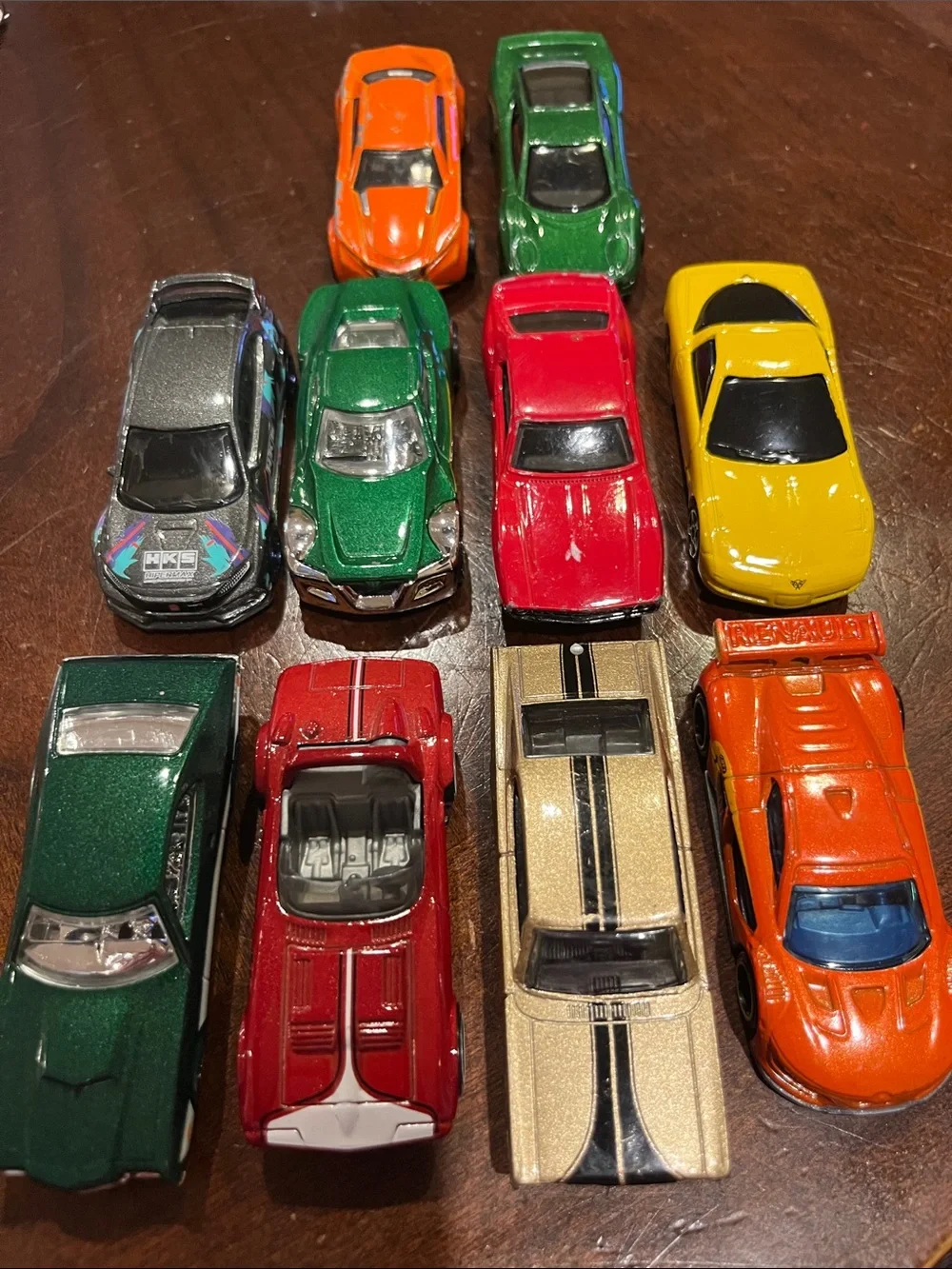 Hot Wheels Die-Cast Sports Car Toy Set - Multi-Color Assortment